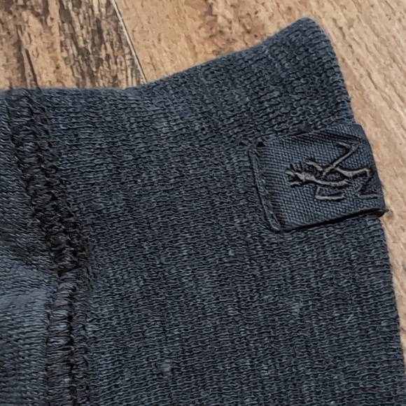 Gramicci Ziggy Short Sleeve Hemp Blend Hoodie Size Large In Faded Black - Picture 9 of 11